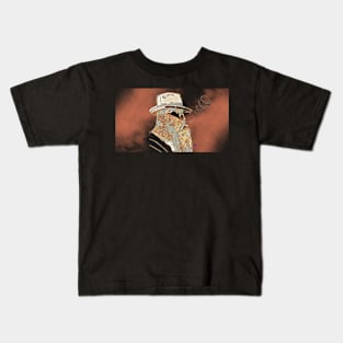 Film noir detective Kids T-Shirt